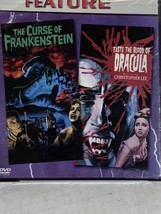 Horror Double Feature The Curse of Frankenstein  Taste the Blood of Dracula DVD - £11.52 GBP