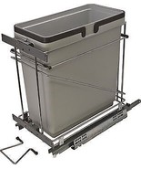 Salice Single Waste Bin Pull-Out Bottom/Side Mount Soft Close Door Mount... - $200.42