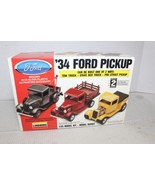 Lindberg #72157 1934 Ford Pickup Truck 3 in 1 Kit 1:25 Model Kit  New JB - £16.44 GBP