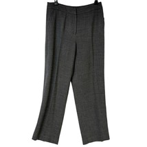 Rafaella Petites Charcoal Grey Dress Pants Petite 8P New Wool Stretch Po... - $9.50