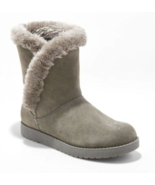 Universal Thread Women&#39;s Daniah Gray Genuine Suede Faux Fur Winter Snow ... - £14.90 GBP