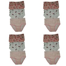 12 Pack Toddler Little Girls 100% Cotton Underwear Briefs Kids Panties 2T - 7T - £16.78 GBP