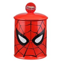 The Amazing Spider-Man Web Face Ltd Edition Ceramic Cookie Jar 2014 NEW UNUSED - £46.96 GBP