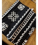 Pier 1 Table Runner Black And White-Brand New-SHIPS N 24 HOURS - $2,223.88 MXN