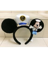 Tokyo Disney Sea Mickey Mouse Hairband Headband. Captain Theme. Rare - $41.14 CAD