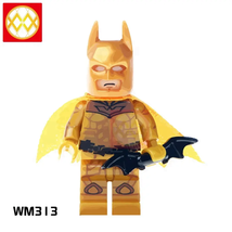 KLIVT DC Gold Batman WM313 Custom Minifigure Toy Gift - $4.36