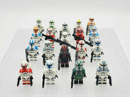 19pcs Star Wars Phase 2 Clone Troopers Assortment Collection Custom Minifigures  - $79.97