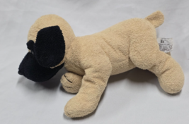 Russ Berrie MAX 4251 Plush Pug Mastiff Puppy Dog Terrycloth Tan Brown Be... - $59.39