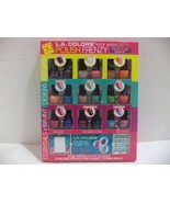 L.A. Colors Create-A-Nail Kit 50 PIECE SET 18 POLISHES TUTORIAL BOOKLET - £10.04 GBP