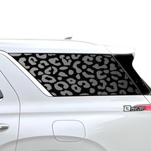 Fits Hyundai Palisade 2020 - 2023 Window Leopard Cheetah Print Cow Decal... - £47.18 GBP