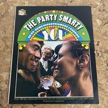 Vintage 1970 Canada Dry Party Smarty Flyer Advertisement Brochure Retro Cool JD - £6.96 GBP