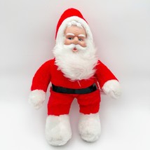 Vintage Superior Toy And Novelty Rubber Faced Santa Claus Plush 12” Korea - €30,24 EUR