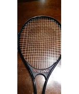 Rare Large Bow Frame Tennis Racquet Grip Spalding Racket w/Cover 43/8L - £16.58 GBP