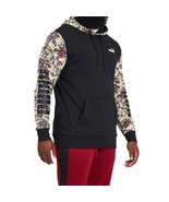 Puma Hoodie Mens Large Black Red Graffiti Sleeve Cotton Long Sleeve Tatt... - $42.13