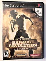 Sony Playstation 2 PS2 Karaoke Revolutions Country Singing Video Game Ko... - £12.76 GBP