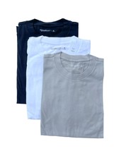 Abercrombie Fitch AF Jeans Mens White/ Black/ Grey Essential Long Sleeve T-Shirt - £48.55 GBP