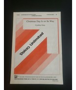 Christmas Day Is On Its Way by Cynthia Gray Sheet Music - £6.74 GBP