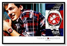 Tommy Hilfiger Watches Man with Football 2-Page Vintage 2002 Print Magazine Ad - £9.83 GBP