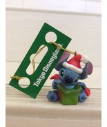 Disney Stitch Figure Christmas Ornament. Happy Gift Theme. pretty and rare - £27.65 GBP