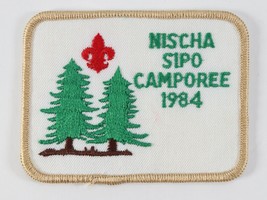 Vintage 1984 Nischa Sipo Camporee Tan Border Boy Scouts BSA Camp Patch - £9.14 GBP