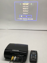Projector Samsung SP-P400B W/CONTROL  VIDEO IN VIDEO/PC AUDIO IN L-R PC IN - $99.99