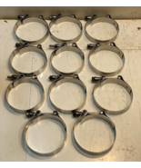 11 Qty of R.G.Ray 2405-64 T-Hose V-Band Clamps C-701-72 | 7/8&quot; Thick (11... - $99.99
