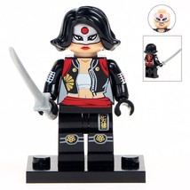 Katana Samurai Warrior DC Comics Superhero Single Sale Moc Minifigures Toy - £2.51 GBP