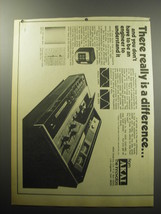 1973 Akai GXC-46D Cassette Deck Ad - There really is a difference - £14.52 GBP