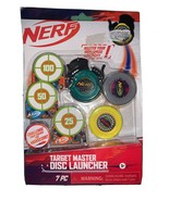 NERF Target Master Disc Launcher with 3 Discs, Launcher, &amp; 3 Targets Has... - $9.38 CAD