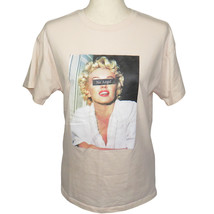 Forever 21 Marilyn Monroe No Angel Cotton Tee Shirt Size Small - £15.95 GBP