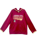 Rivalry Threads 91 Boys M 8/10 Garnet &amp; Gold Florida State Seminoles Hoodie - £11.95 GBP