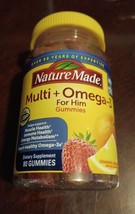 Nature Made Multi + Omega-3 For Him Gummies, 80 Gummies(P11) - £14.87 GBP