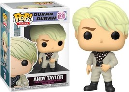 Duran Duran Band Andy Taylor Music Pop Vinyl Figure Toy #127 Funko New Nib - £10.12 GBP