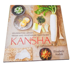 Kansha Celebrating Japan&#39;s Vegan and Vegetarian Traditions A Cookbook Andoh HCDJ - £23.52 GBP
