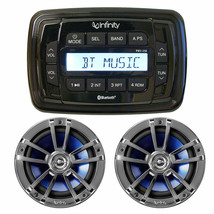 Infinity MPK250 Bluetooth Marine Boat Radio Stereo Receiver &amp; 6&quot; 2-Way Speakers - £303.04 GBP