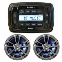 Infinity MPK250 Bluetooth Marine Boat Radio Stereo Receiver &amp; 6&quot; 2-Way Speakers - £301.12 GBP