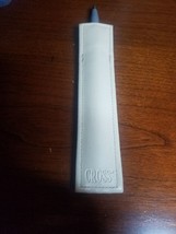 LADIES CROSS BALLPOINT PEN  -  Gray  -  DECORATIVE BAND  -  POCKET CASE - $28.00