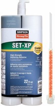 Simpson Set-XP High-Strength Epoxy Adhesive with EMN22i Adhesive Mixing... - £81.58 GBP