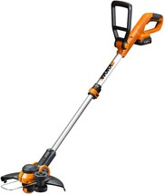 Worx Wg162 20V Cordless Grass Trimmer And Edger, 12&quot; Black And Orange. - £91.19 GBP