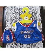 Build A Bear Workshop Blue NBA East All Star Jersey with Backpack with B... - $20.44 CAD