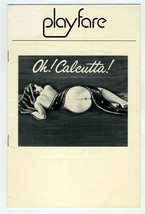 Playfare Oh Calcutta 1969 Bill Macy Alan Rachins Maureen Byrnes Leon Rus... - $24.72