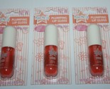 Make Me Up Plumping Lip Gloss Raging Rose Jojoba Seed Oil Lot Of 3 In Box - $15.19