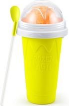 Slushy Cup TIK TOK Frozen Magic Slushie Maker Cup Squeeze Cool Fun Stuff... - £27.58 GBP