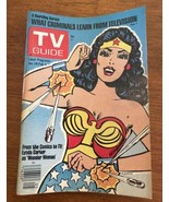 TV Guide January 29 1977 WONDER WOMAN Lynda Carter PHX Ed. No Labels - $98.99