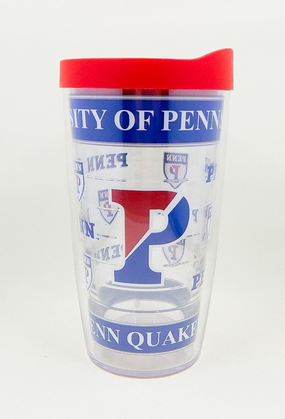 Penn Quakers Tervis Travel Cup 16oz Pennsylvania University 2014 - $12.99