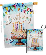 Birthday Flags Set 28 X40 Double-Sided House Banner - £39.48 GBP