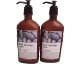 Bath &amp; Body Works Aromatherapy Hot Springs Spa Body Lotion x2 - Eucalypt... - $35.75