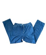Woman Within Elastic Waist 5-pocket high rise Dark Wash Jeans 20W Tall  - $23.27
