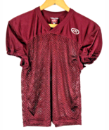 Rawlings Football Polyester Practice Jersey Maroon Burgundy Red Youth Me... - $600.04 MXN