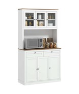 HOMCOM Kitchen Pantry: 71&quot; Tall Storage Cabinet - $552.65 CAD